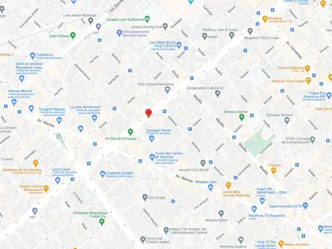 Terreno en venta - 250mts2 - Villa Crespo