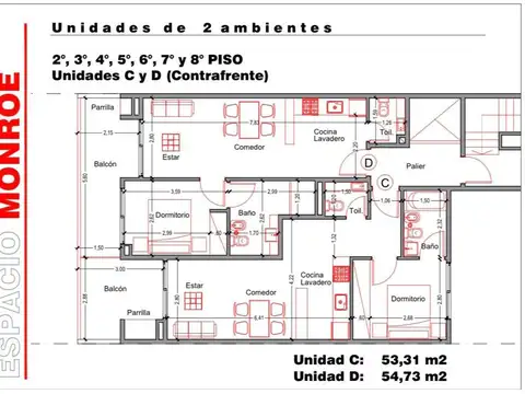 Departamento en Venta de 1 dormitorio
