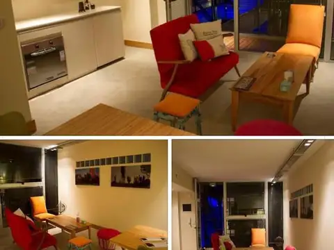 Departamento 2 ambientes con 2 baños