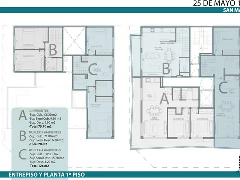 Departamento en Venta de 2 dormitorios