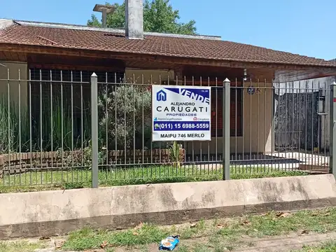 Casa en venta en Merlo Sur