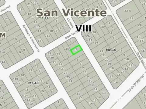 Terreno en venta - 200Mts2 - Alejandro Korn, San Vicente