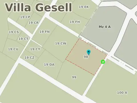 Terreno en venta - 12.805Mts2 - Mar de las Pampas