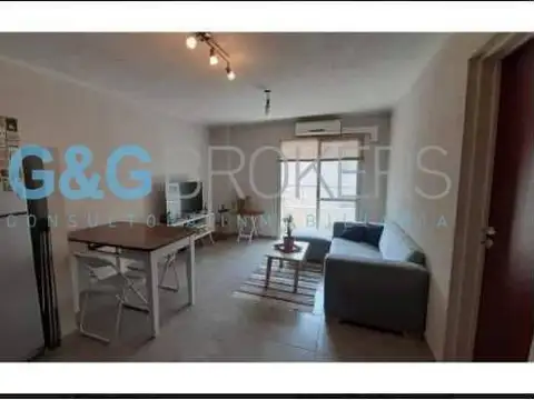 Departamento 2 ambientes con 1 baño