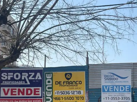 Lote en venta ideal emprendimiento San Miguel