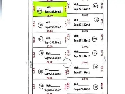 Terreno en Venta en Cerrillos, USD 12.000