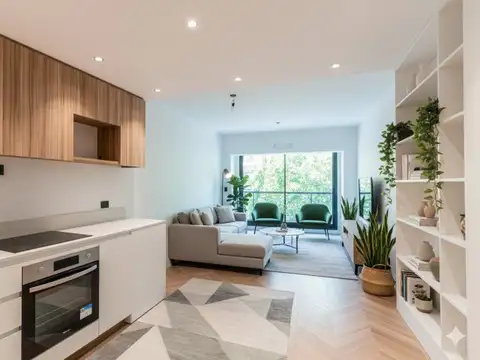 Departamento. 2 Ambientes. Frente. Balcón. A estrenar. Apto Profesional.