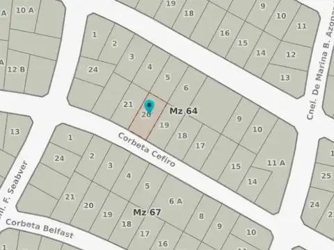Terreno en Venta de 465,0 m2