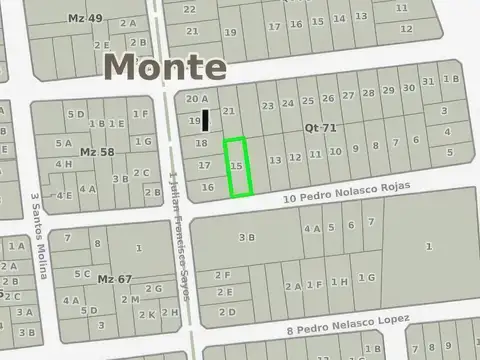 Terreno en Venta de 414,0 m2