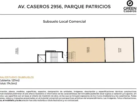 Departamento en Venta de 1 dormitorio