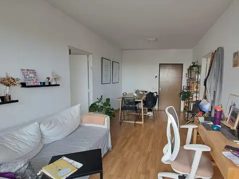 Departamento 2 ambientes con 1 baño