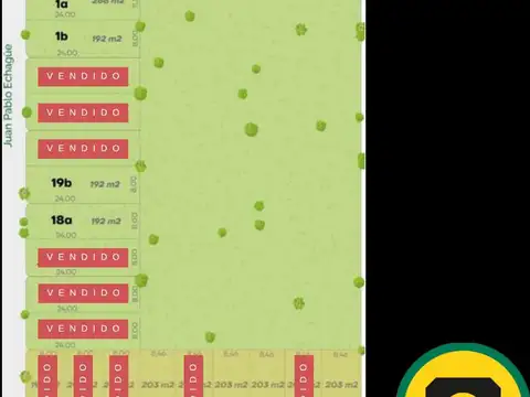 LOTEO  VENTA  TORTUGUITAS  203 M2 LISANDRO DE LA TORRE