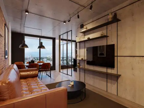 Departamento 2 ambientes con 1 baño