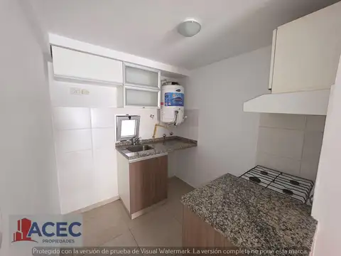 Departamento Monoambiente con 1 baño