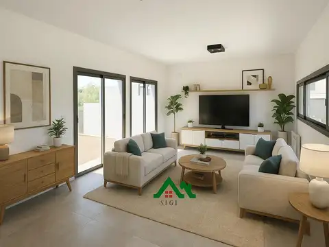 Casa en venta de tres dormitorios en Tejas 4 Barrio con seguridad.