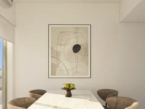 Departamento 4 ambientes con 2 baños