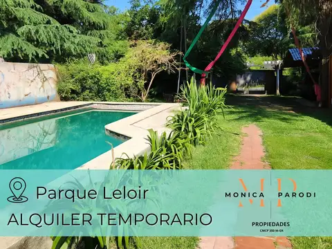 Casa quinta en alquiler temporario – Parque Leloir
