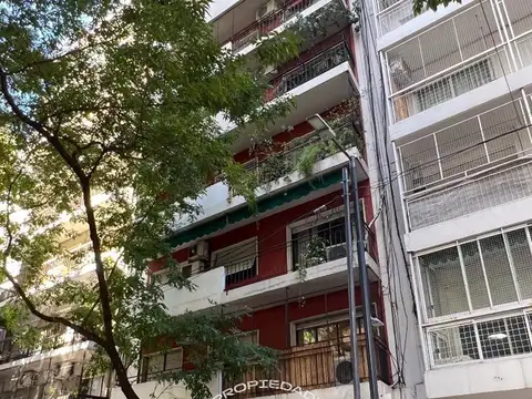 Amoblado - 3 ambientes internos recien pintado