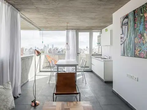 Departamento Monoambiente con 1 baño