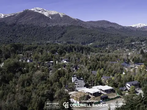 VENTA Depto 3 ambientes 78,5m2 vista a  la montaña y parrilla en balcón céntrica Villa La Angostura