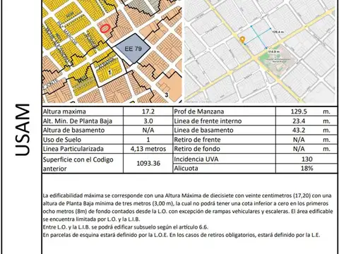 Terreno en Venta en Monte Castro, USD 410.000