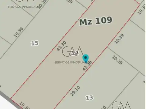 Lote en venta Punta Mogotes