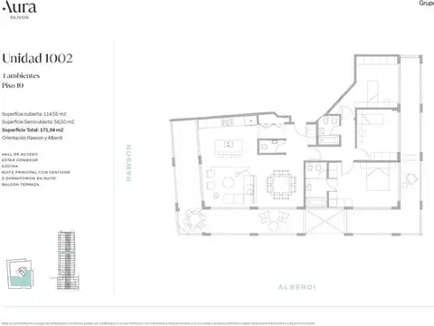 Rawson 2700  esq Alberdi
