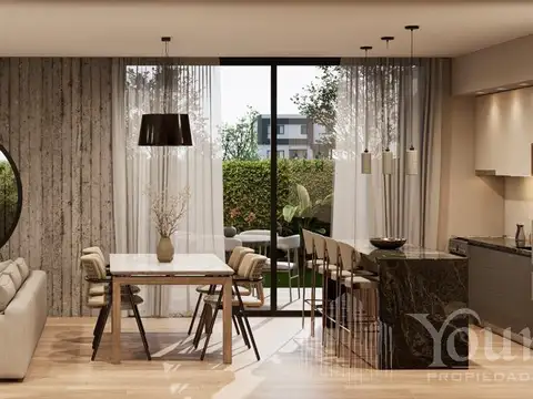 Departamento 3 ambientes con 1 baño