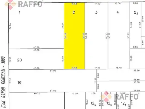 Terreno en Venta en La Florida, USD 220.000