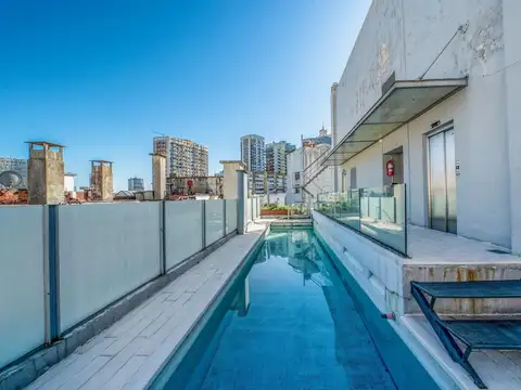 Monoambiente amoblado con amenities en alquiler temporario en Retiro