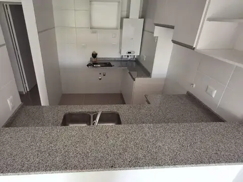 Departamento 2 ambientes con 2 baños