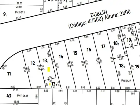 Dublin 2800, casa de 3 dormitorios, patio.