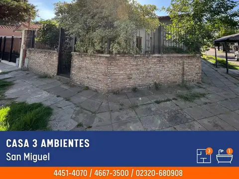 Casa - Venta - Argentina, San Miguel - Rodriguez Peña 497