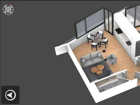 Departamento en Venta en Vicente Lopez Vias / Maipu, USD 195.000