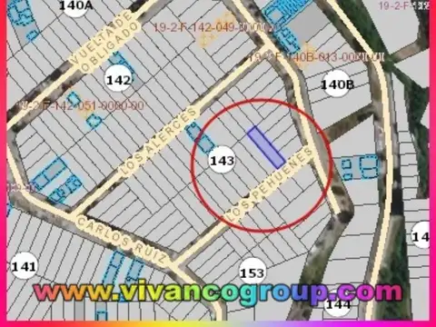 Terreno en Venta 40  mts Fondo