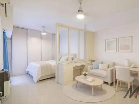 Departamento monoambiente en Palermo Chico