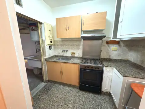 Departamento 2 ambientes con 1 baño