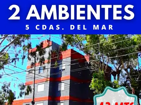 43 mts, sin expensas, impecable estado, SEMI PISO.