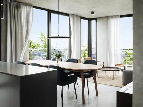 Elegantes  3-2 Amb. con patio o terraza privada