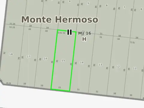 LOTE EN SAUCE GRANDE