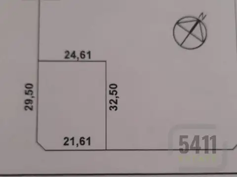 Venta Lote 800m2 en Barrio Santo Domingo Canning