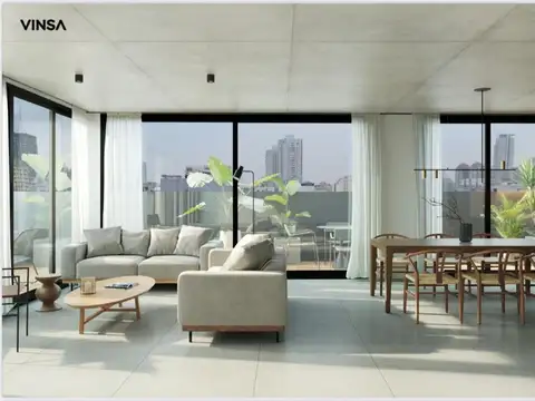 Departamento 4 ambientes con 2 baños