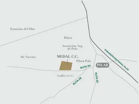 Terreno en Venta en Medal Country club, USD 39.500