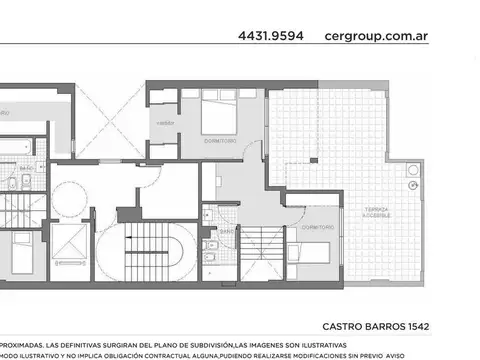 Departamento Monoambiente con 1 baño