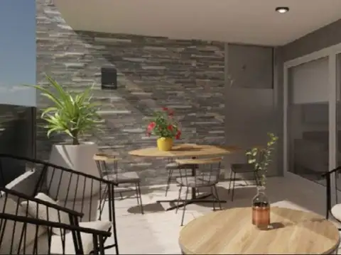 Departamento 2 ambientes con 1 baño