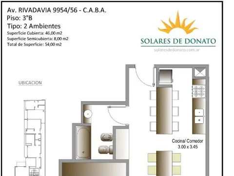 AVENIDA RIVADAVIA 9900, Piso 3