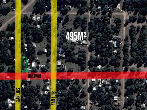 Terreno en Venta - 495 mts2 - Nueva Atlantis