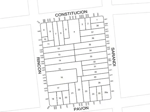 Terreno en Venta de 907,0 m2