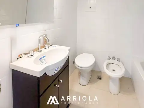 Departamento 2 ambientes con 1 baño