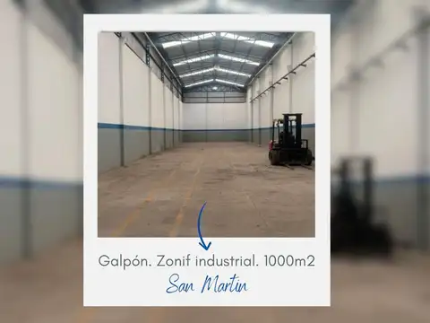 Galpón en Venta San Martín Zonificación Industrial